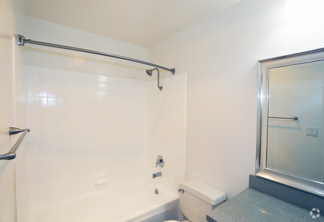 1BR, 1BA-Bathroom - Ariel Court Apts