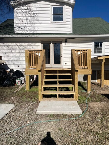 Back deck - 117 Depot St