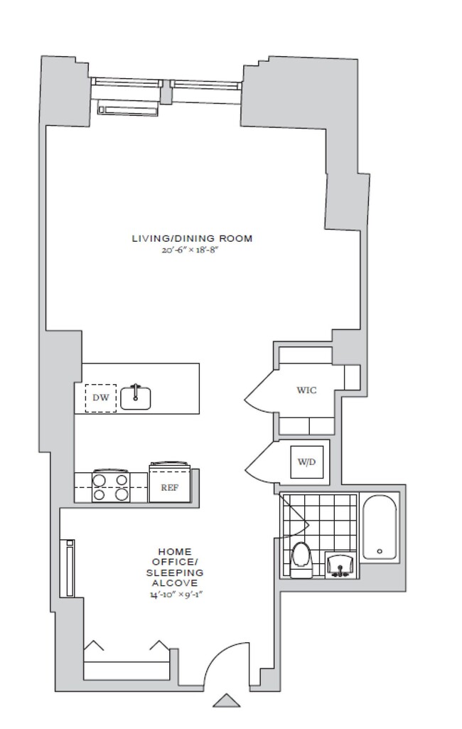 Floorplan - 70 Pine Apartments