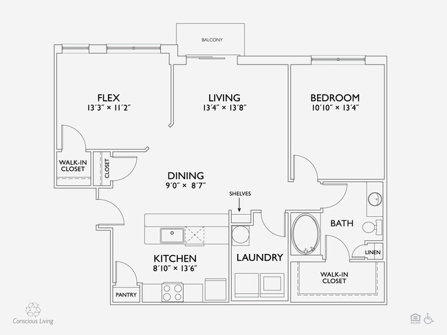 Floorplan - Penn Circle