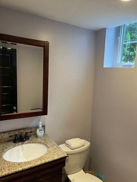 basement 1/2 bath - 5553 Little Falls Rd