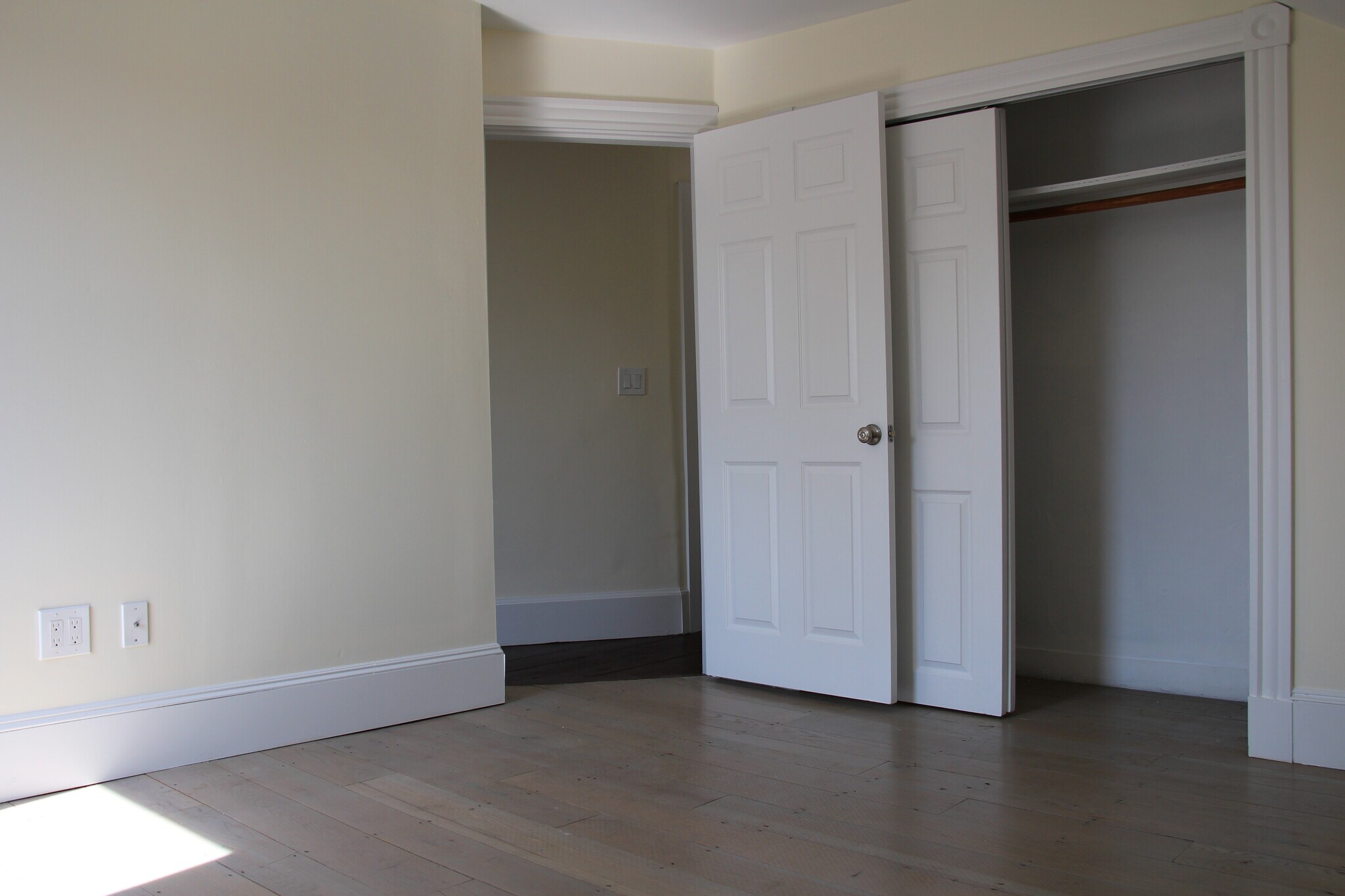Bedroom #1 closet with sliding doors (on right) - 7 Allen Ct