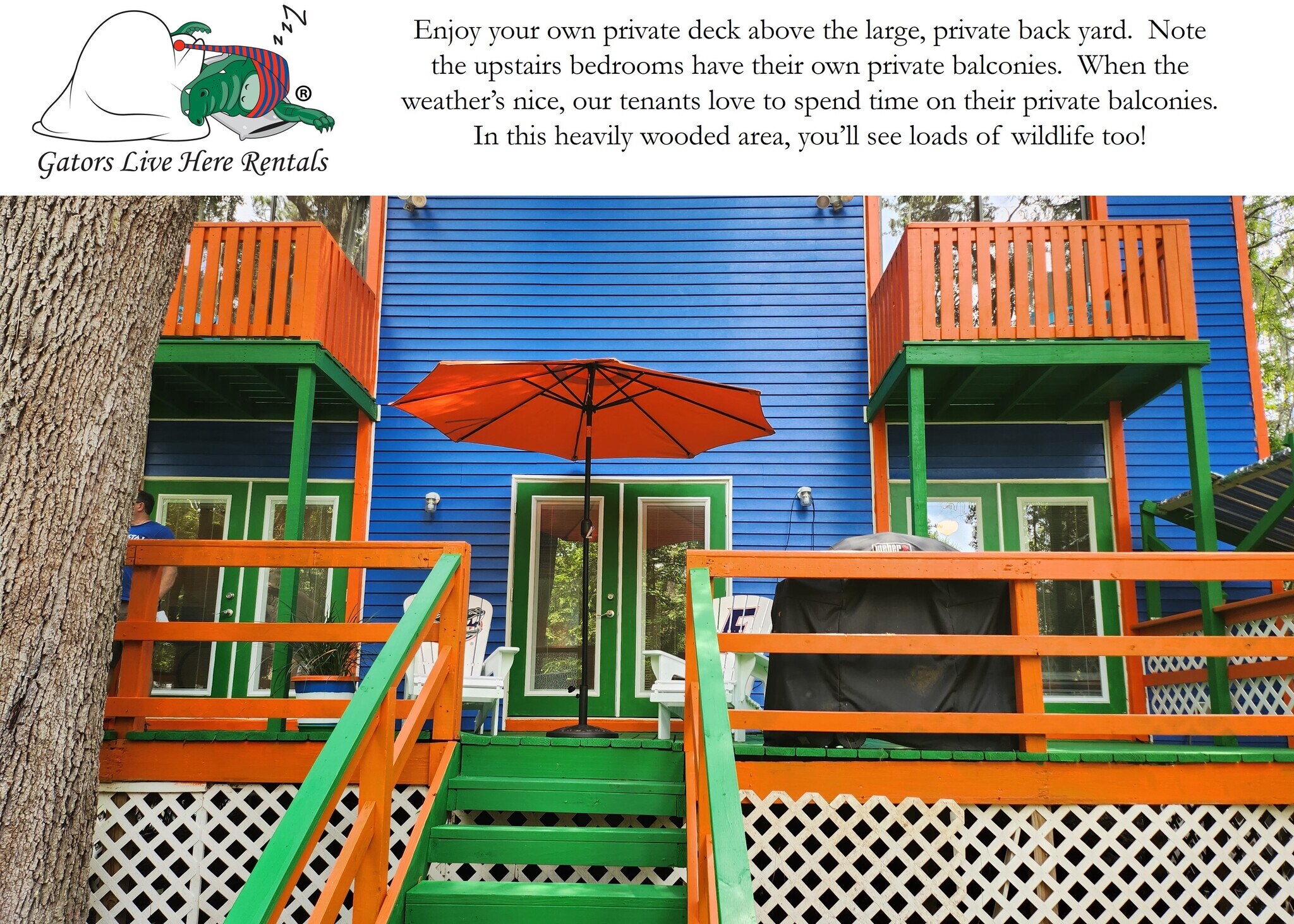 Huge private deck! - 420 NW 27th Ter