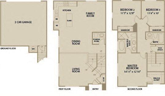 Floorplan - Tustin Cottages