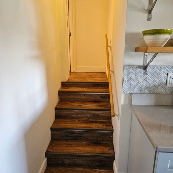 Steps to bathroom - 180 2nd St