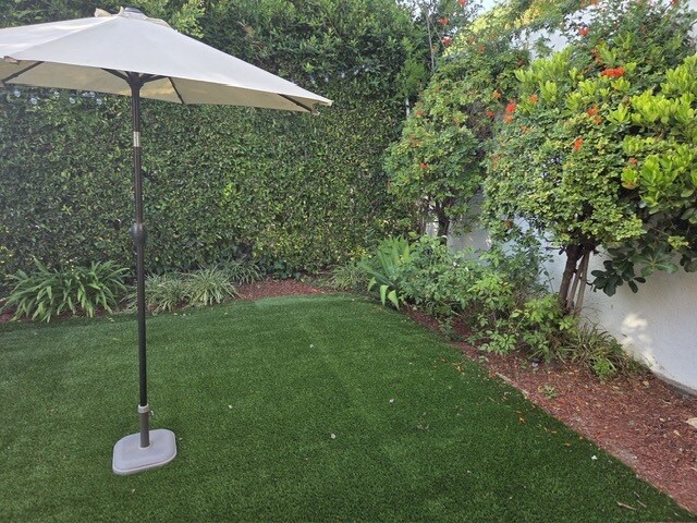 Back yard - 1009 Havenhurst Dr