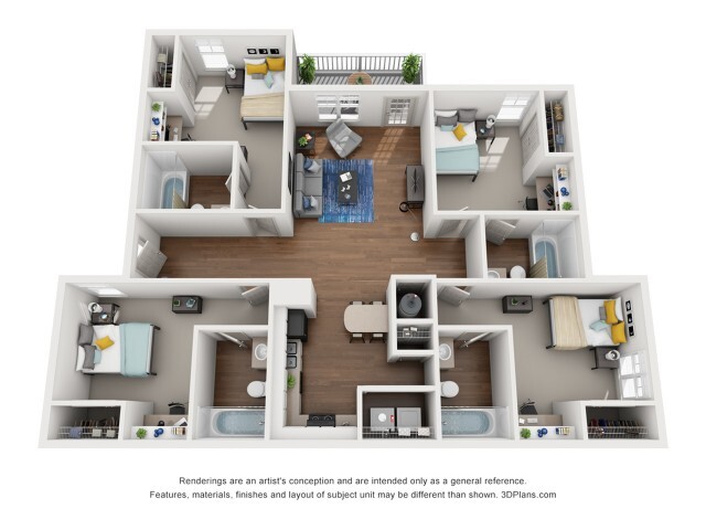 Floorplan - The Vault at Statesboro