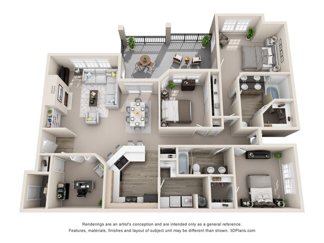 Floorplan - Legends on the Green Apartments