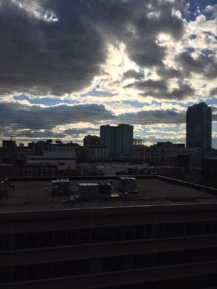 High floor views of Stamford - 444 Bedford Street