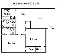 2BR/2BA - Quail Ridge