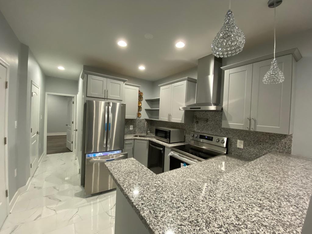 Kitchen View - 24967 Halite Dr