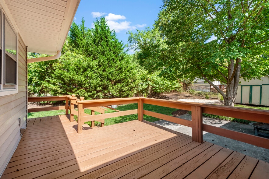 View from back deck - 1111 Cherokee Dr
