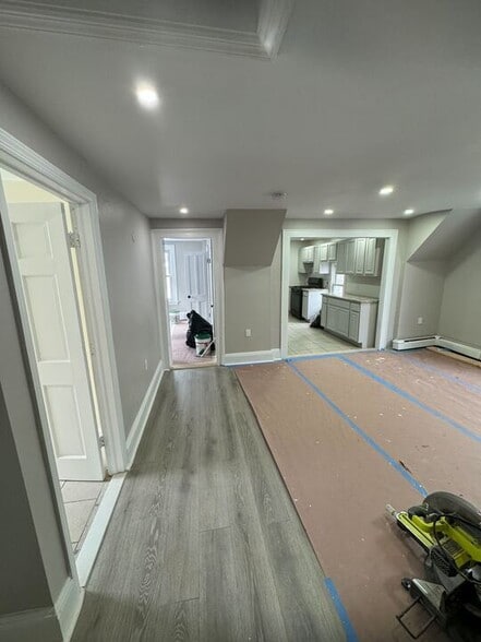 Living Room From Front Entrance - 86 Cottage St