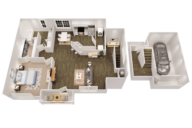 Floorplan - The Adair Apartment Homes