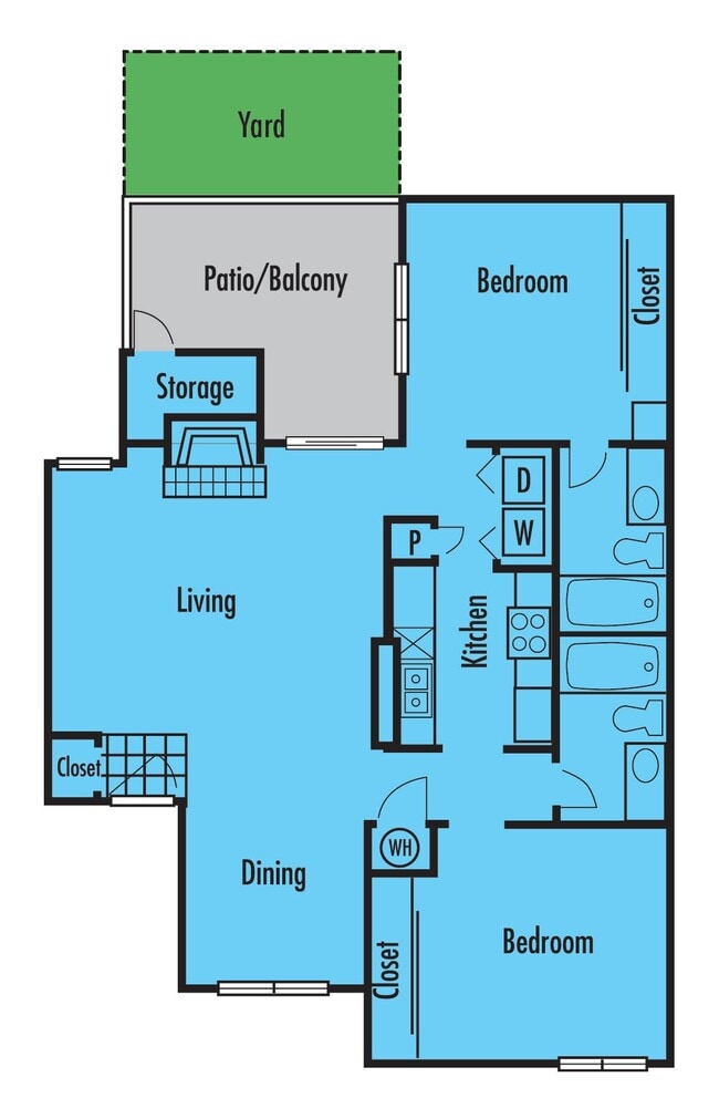 Floorplan - Bear Creek at Harwood Apartments