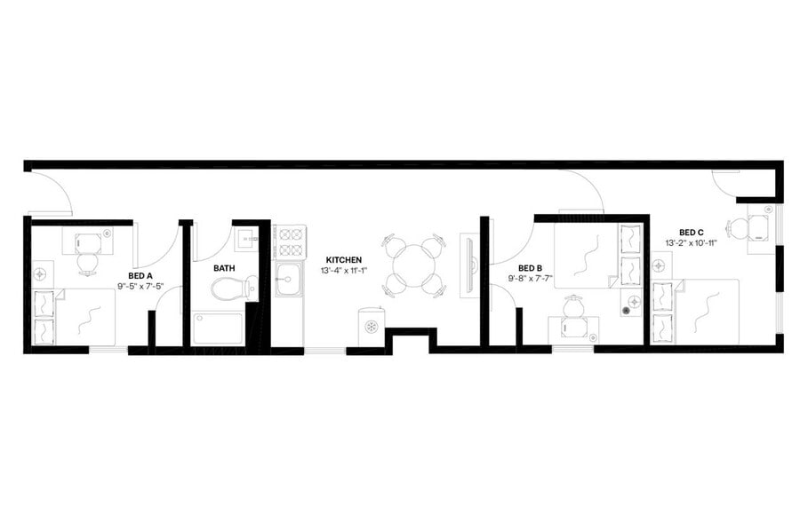 Building Photo - Room in Shared 3 bed/1 bath home