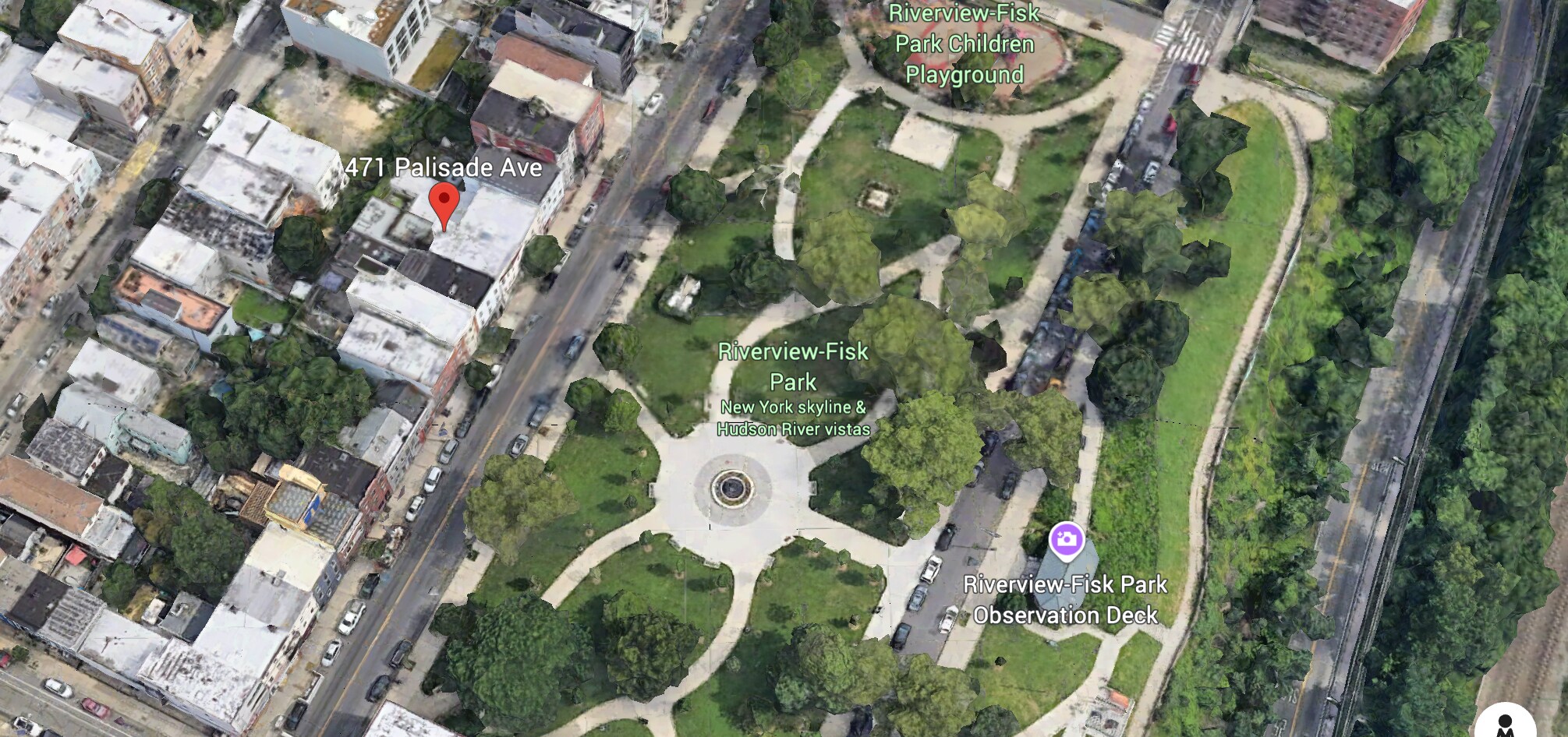 aerial view - 471 Palisade Ave