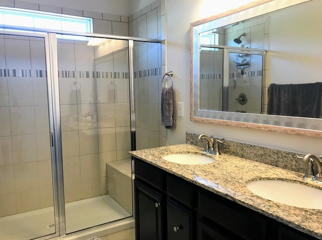 Master Bathroom shower with separate toilet closet - 11275 Bryton Pkwy