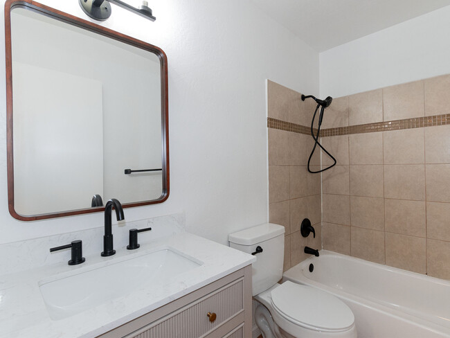 Bathroom newly renovated - 321 W Orange Ave