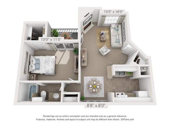 Floorplan - Oaks at Duck Creek