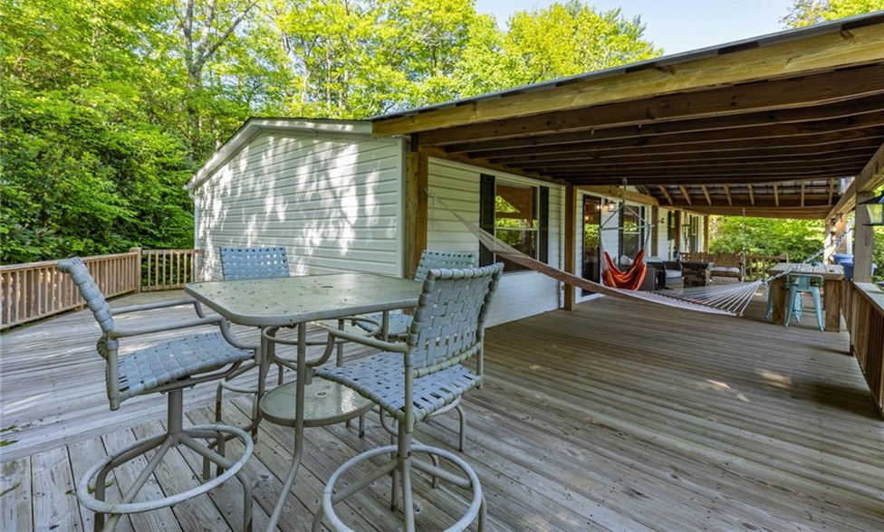 uncovered deck and more seating - 511 Leon Coffey Rd