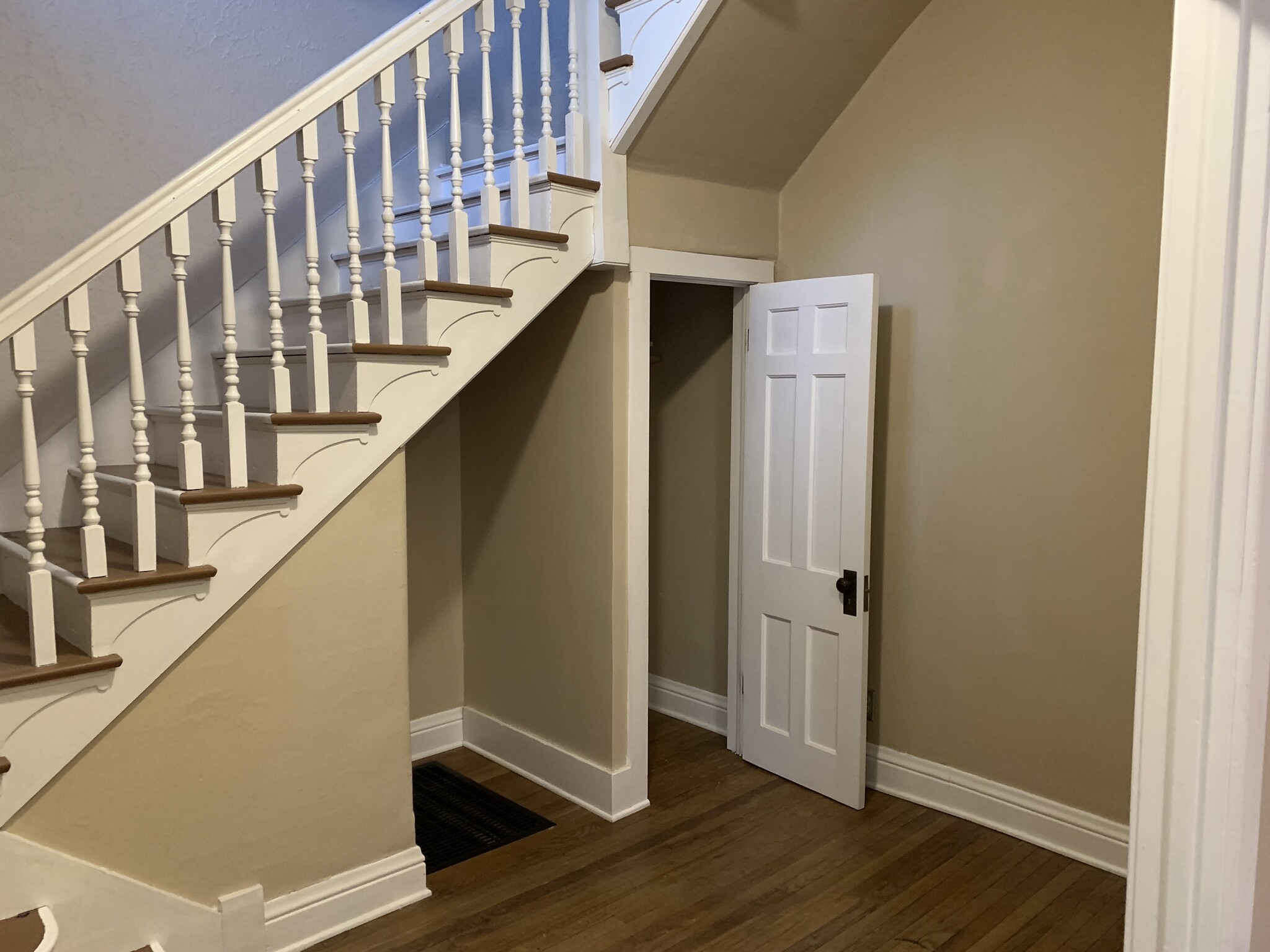 Coat Closet and Front Stairs - 229 Scioto St