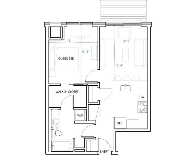 Floorplan - Solhavn Apartments