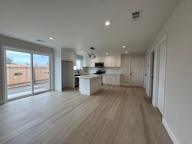 Open Kitchen and family room