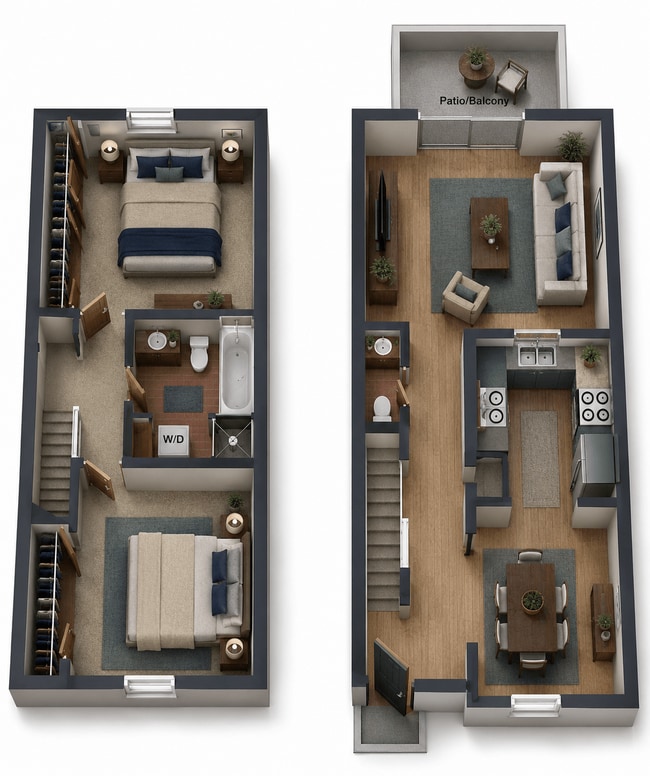 Floorplan - Lake Camelot Apartments