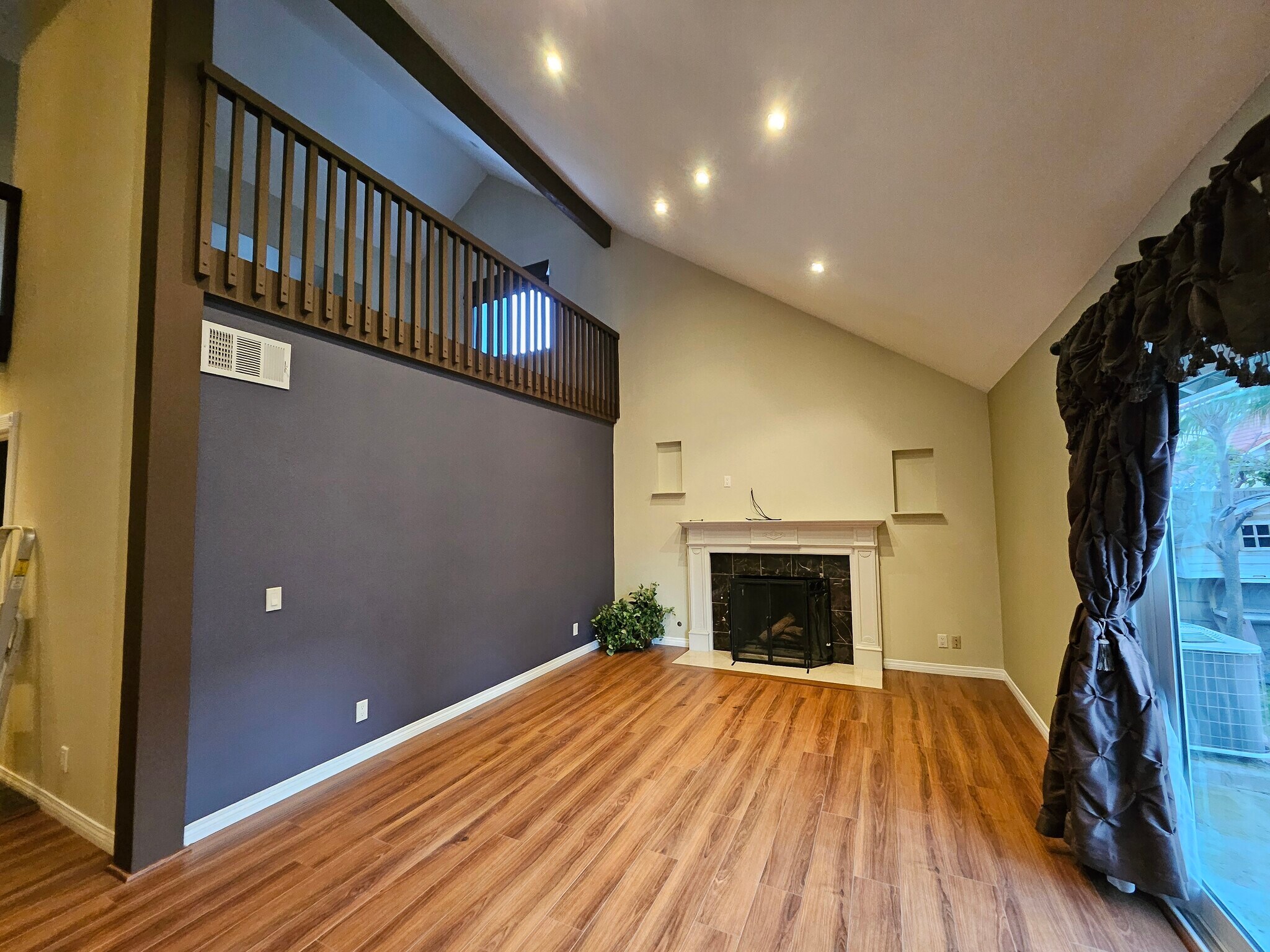 Living Area Overlooked by Loft - 17631 Mapes Ave