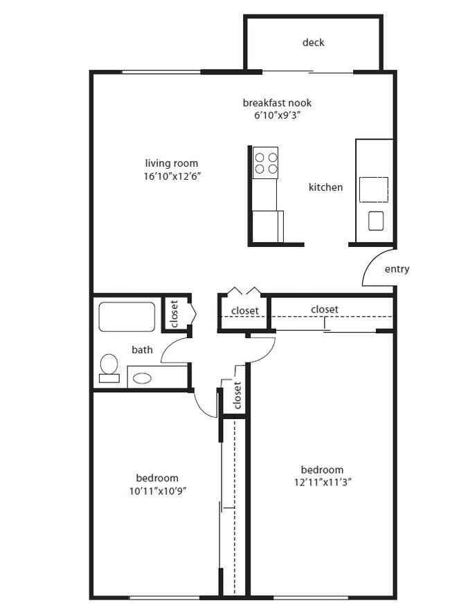 Floorplan - Orchard Park Apartments