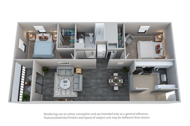 Floorplan - Lilac Village Boca Raton Apartments