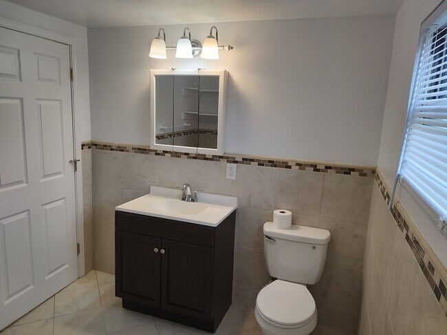 Bathroom view from bathtub - 4011 Bandy Rd