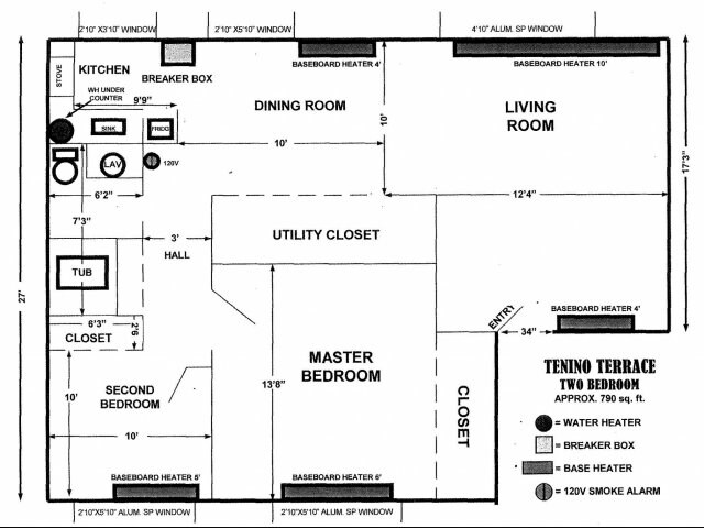 2BR/1BA - Tenino Terrace