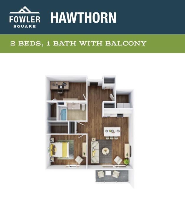 Floorplan - Fowler Square