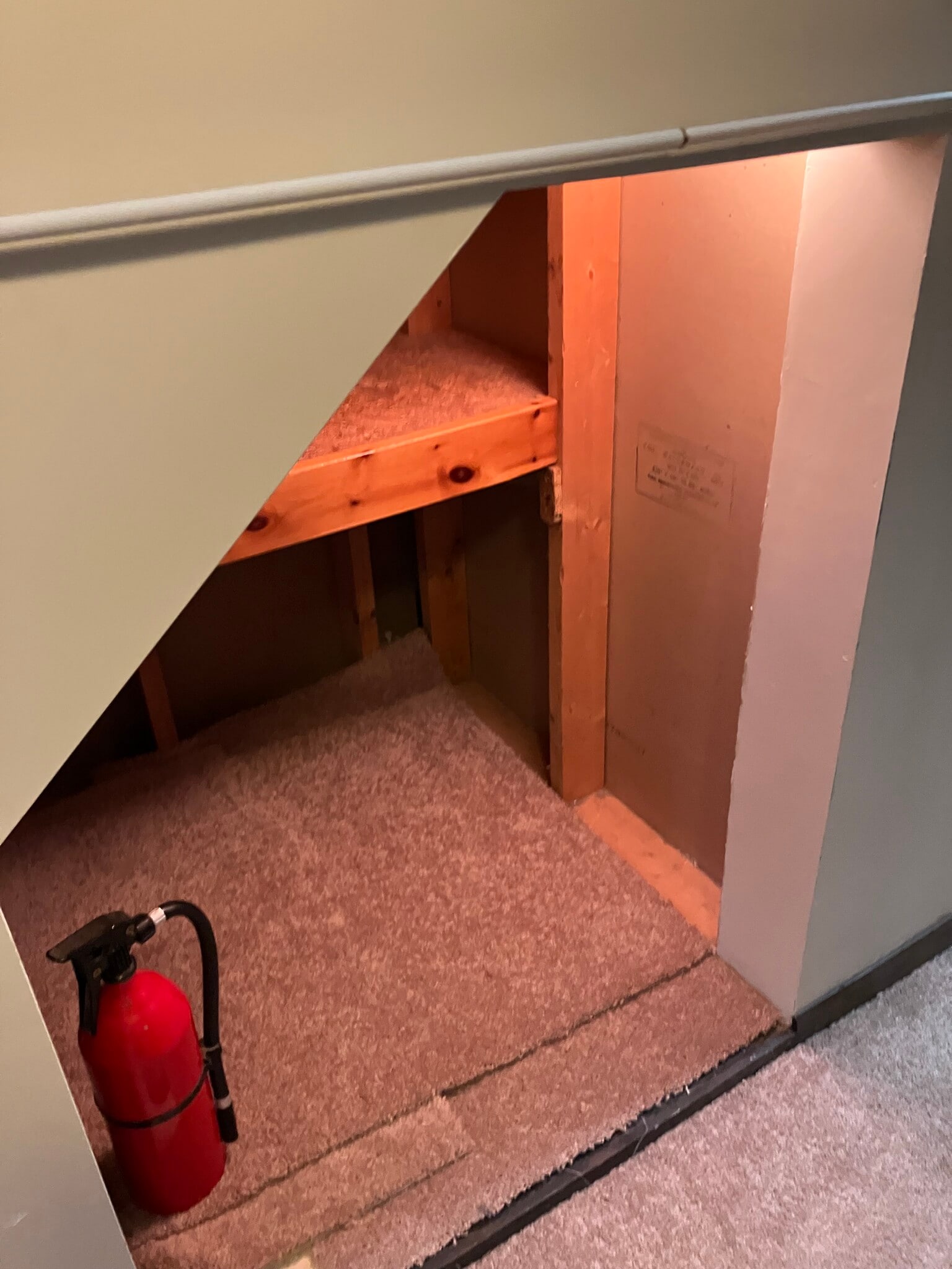 under stair storage - 6344 Aurelia St
