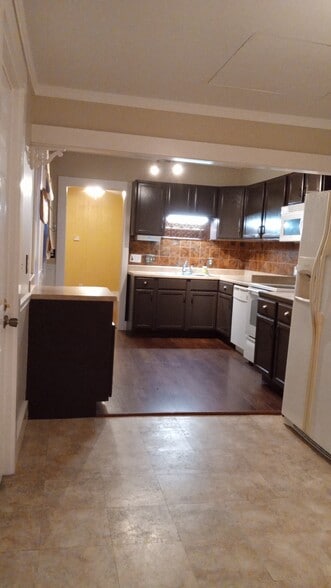 Kitchen from dining nook - 243 Locust St