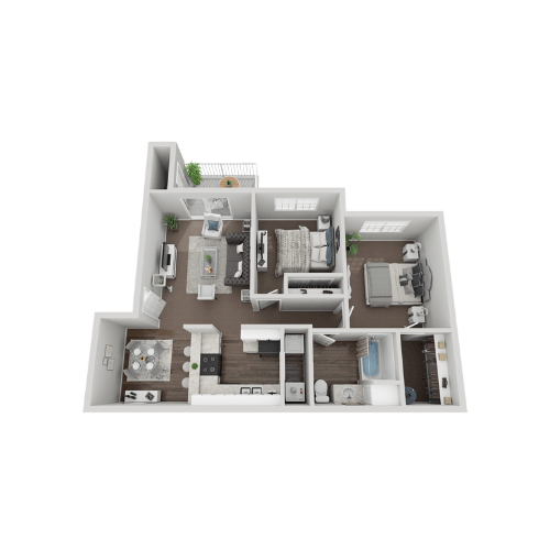 Floorplan - The Overlook at Falls Park