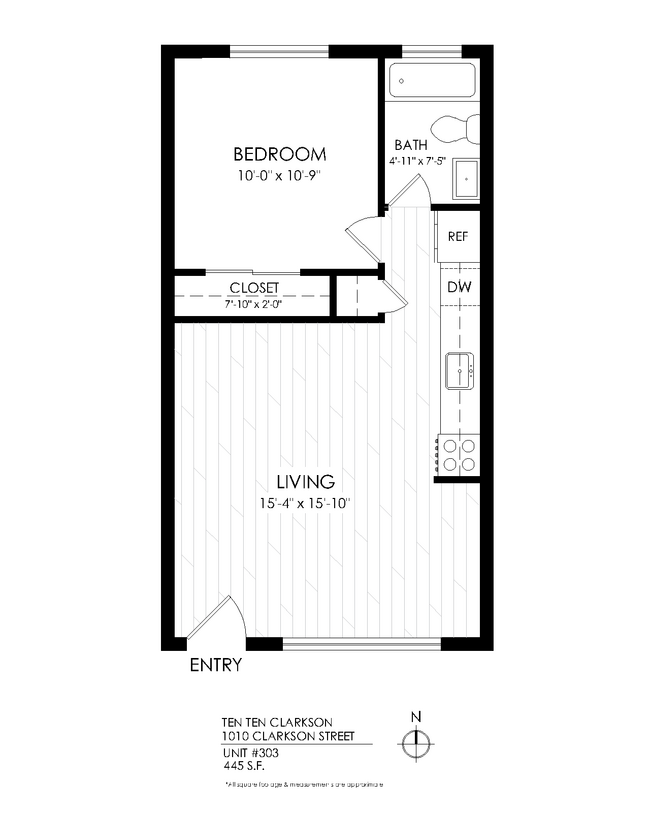 Floorplan - Ten Ten Clarkson