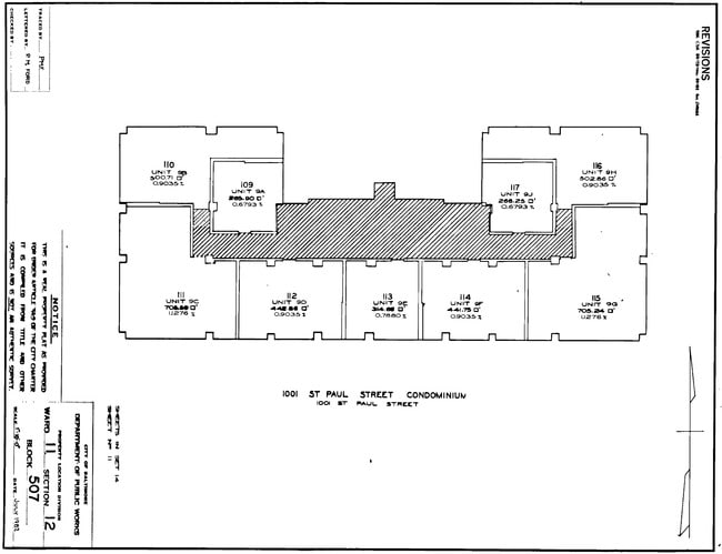 Ninth Floor - Floor Plan - 1001 Saint Paul