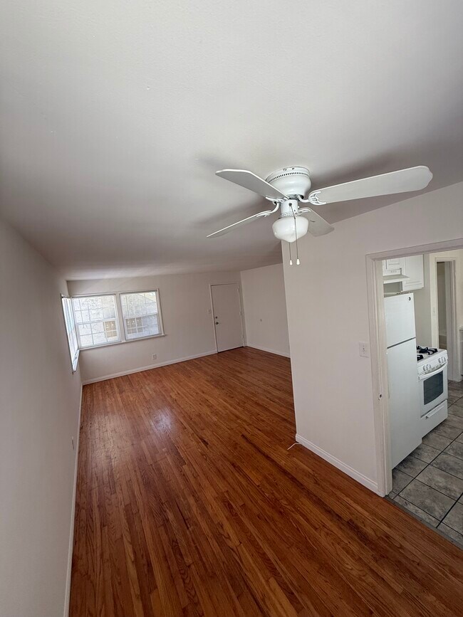 Living room view from dining area - 3970 Sawtelle Blvd