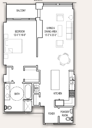 1BR/1.5BA - 1125 Maxwell Place