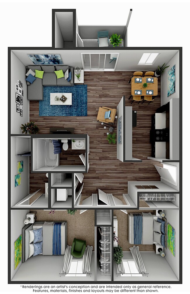 Floorplan - 2900 Lux Apartment Homes