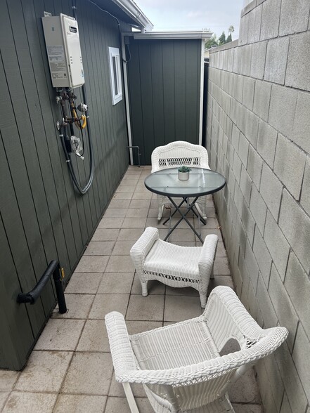 Patio Behind shed - 4862 N Mangrove Ave