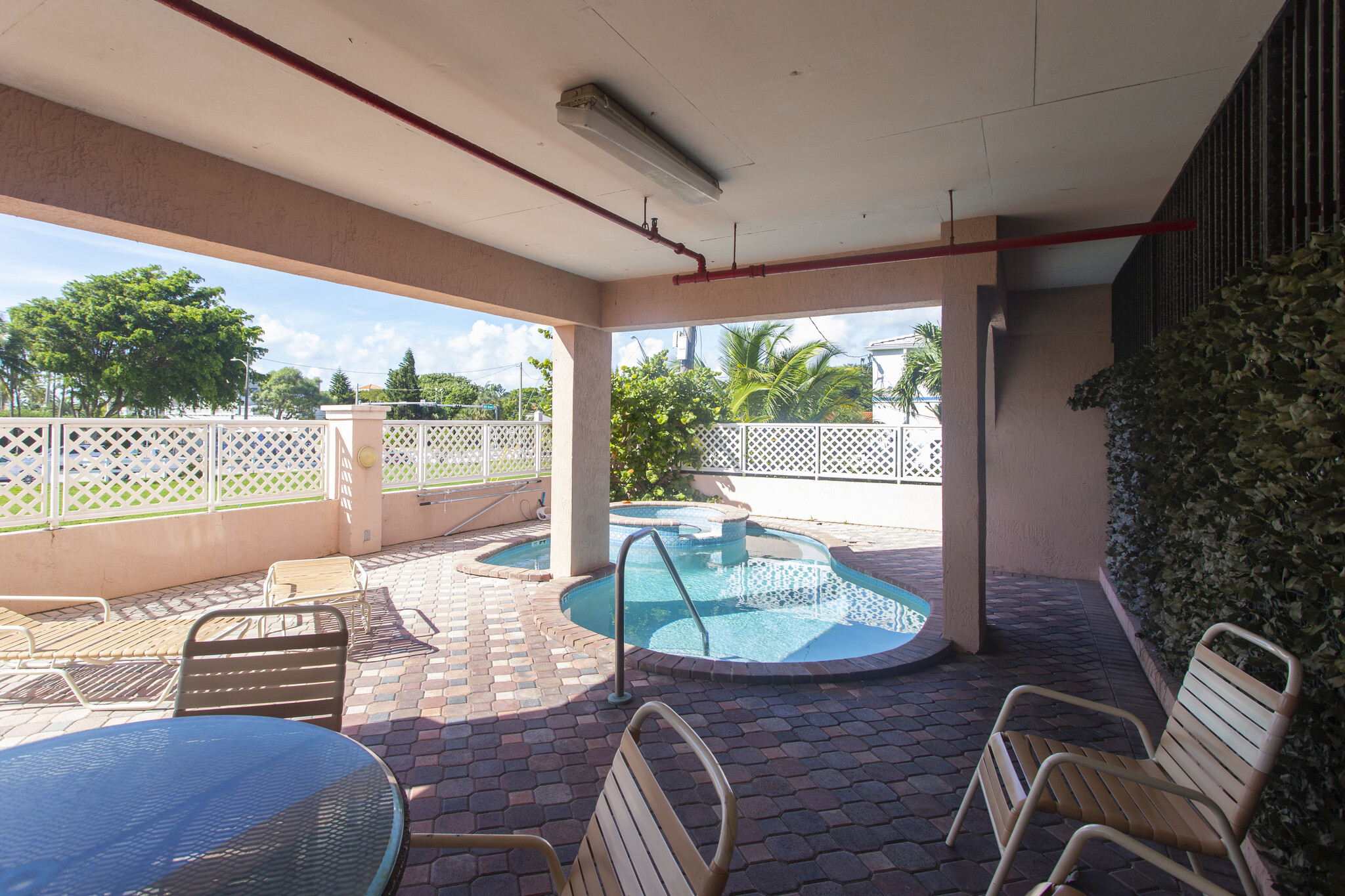 Pool deck - 8816 Collins Ave