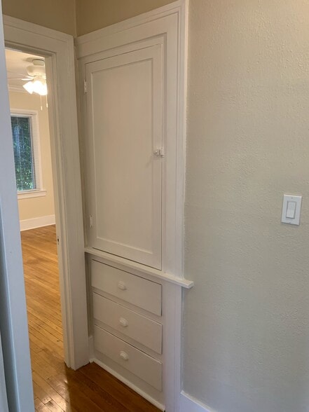 Original built in cabinet - 1038 N Hudson Ave