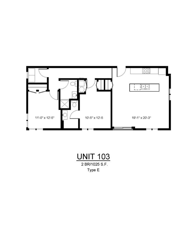 Floorplan - Sunrise Apartments