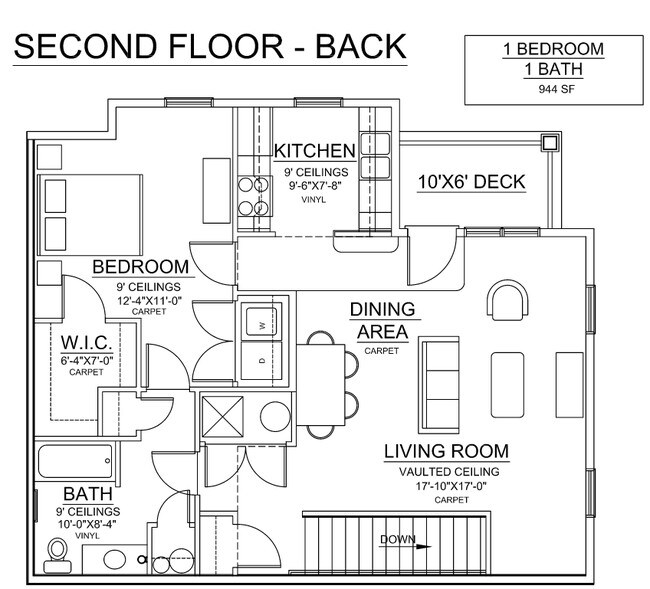 1BR/1BA - Shady Oak Apartments