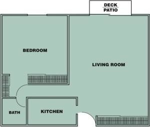 Floorplan - Hillside Village Apartments