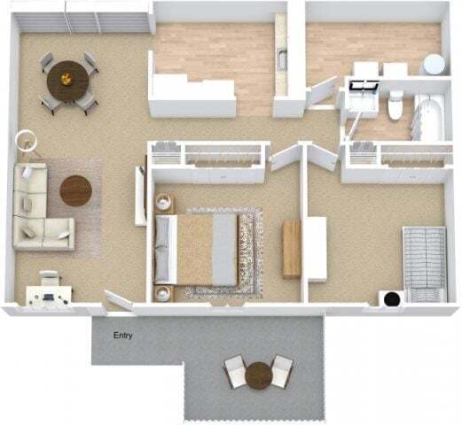 Floorplan - Applewood Apartments